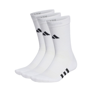 ADIDAS - PERFORMANCE CUSHIONED CREW SOCKS (3 PACK)