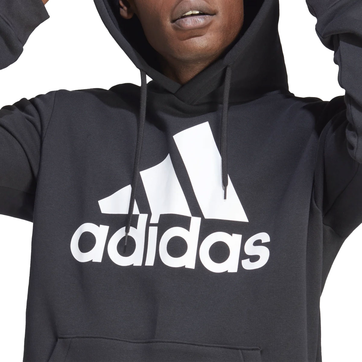 ADIDAS - BIG LOGO FLEECE HOODIE