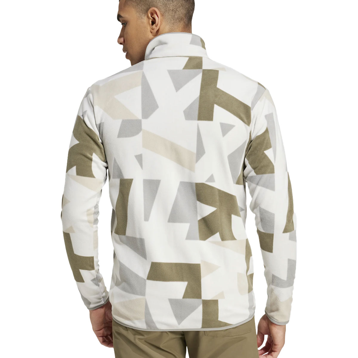 ADIDAS - TERREX MULTI PRINTED FULL-ZIP FLEECE JACKET