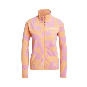 ADIDAS - TERREX MULTI PRINTED FULL-ZIP FLEECE JACKET