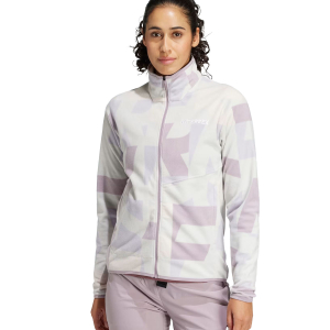 ADIDAS - TERREX MULTI PRINTED FULL ZIP FLEECE JACKET