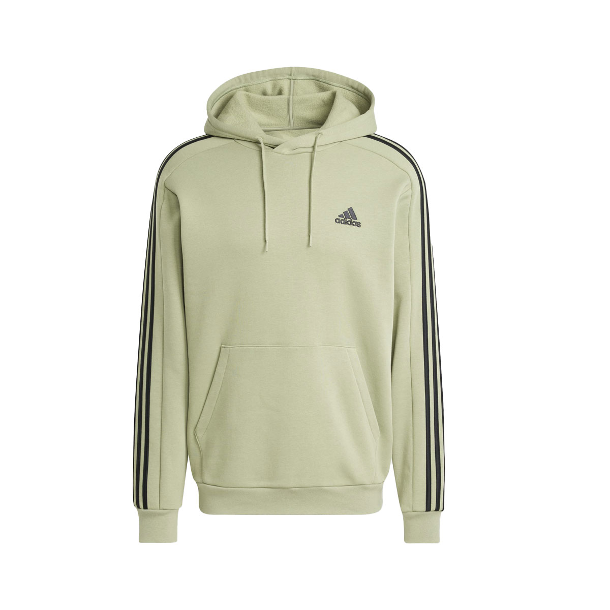 ADIDAS - 3 STRIPES FLEECE HOODIE