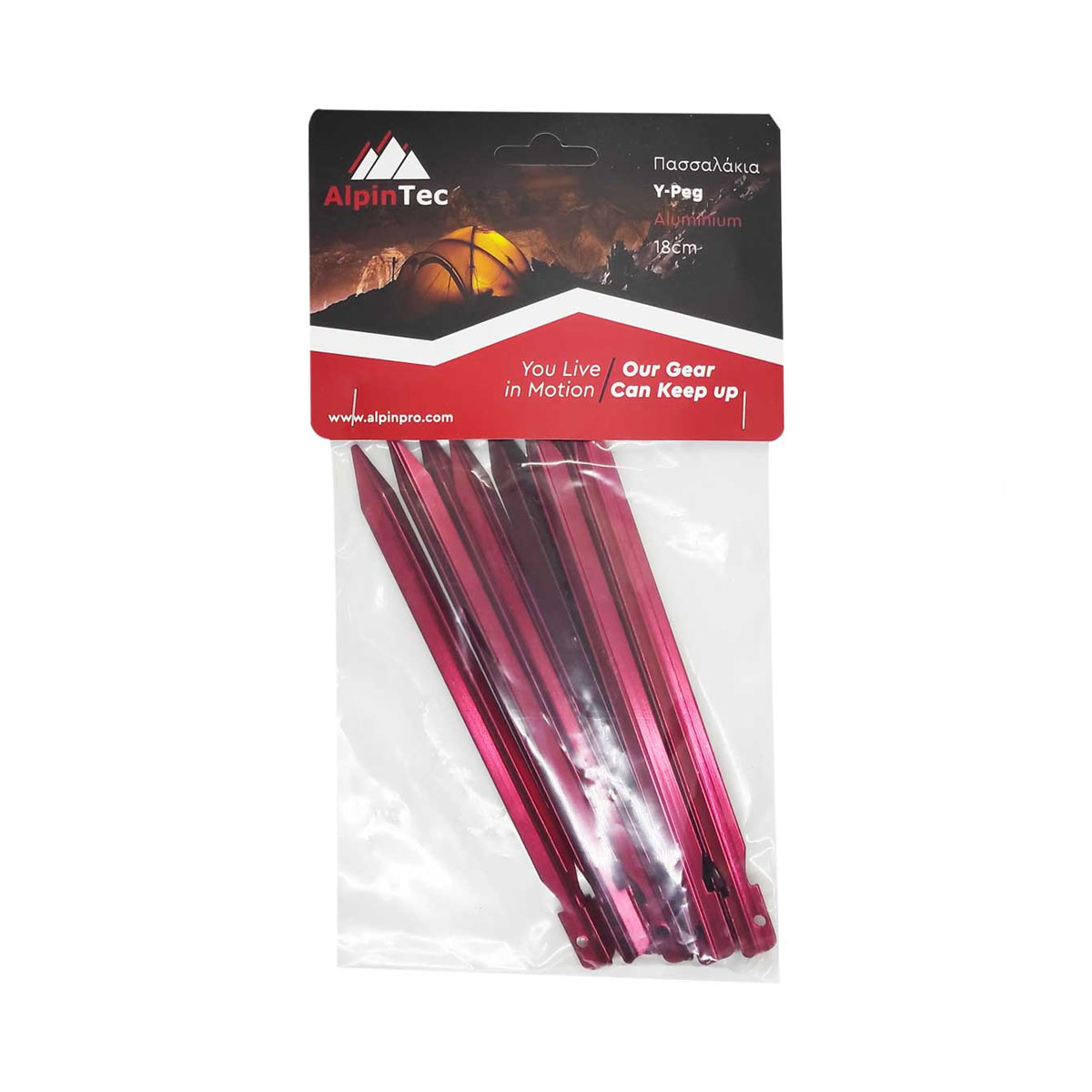 ALPINPRO - Y-PEG 18CM (8 PIECES)