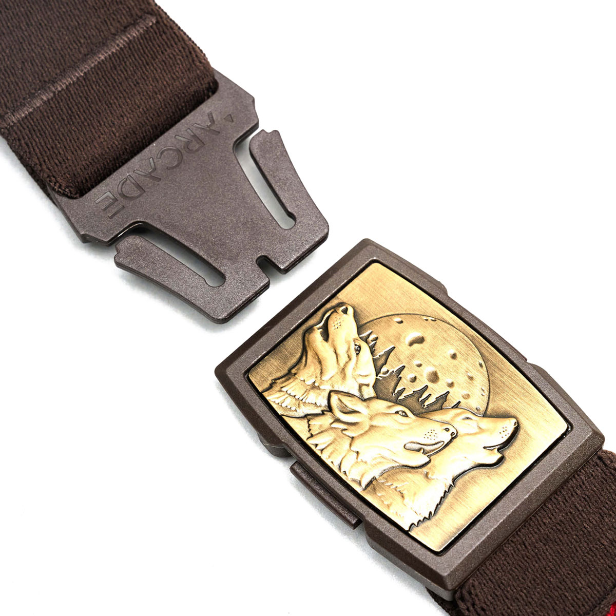 ARCADE - NATURE WOLVES ELASTIC STRETCH BELT