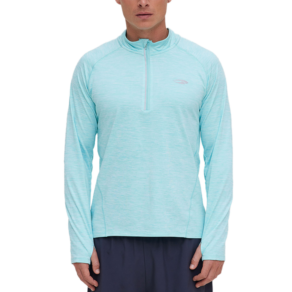 BLUE HUNTER - ELECTRIC HALF ZIP SHIRT