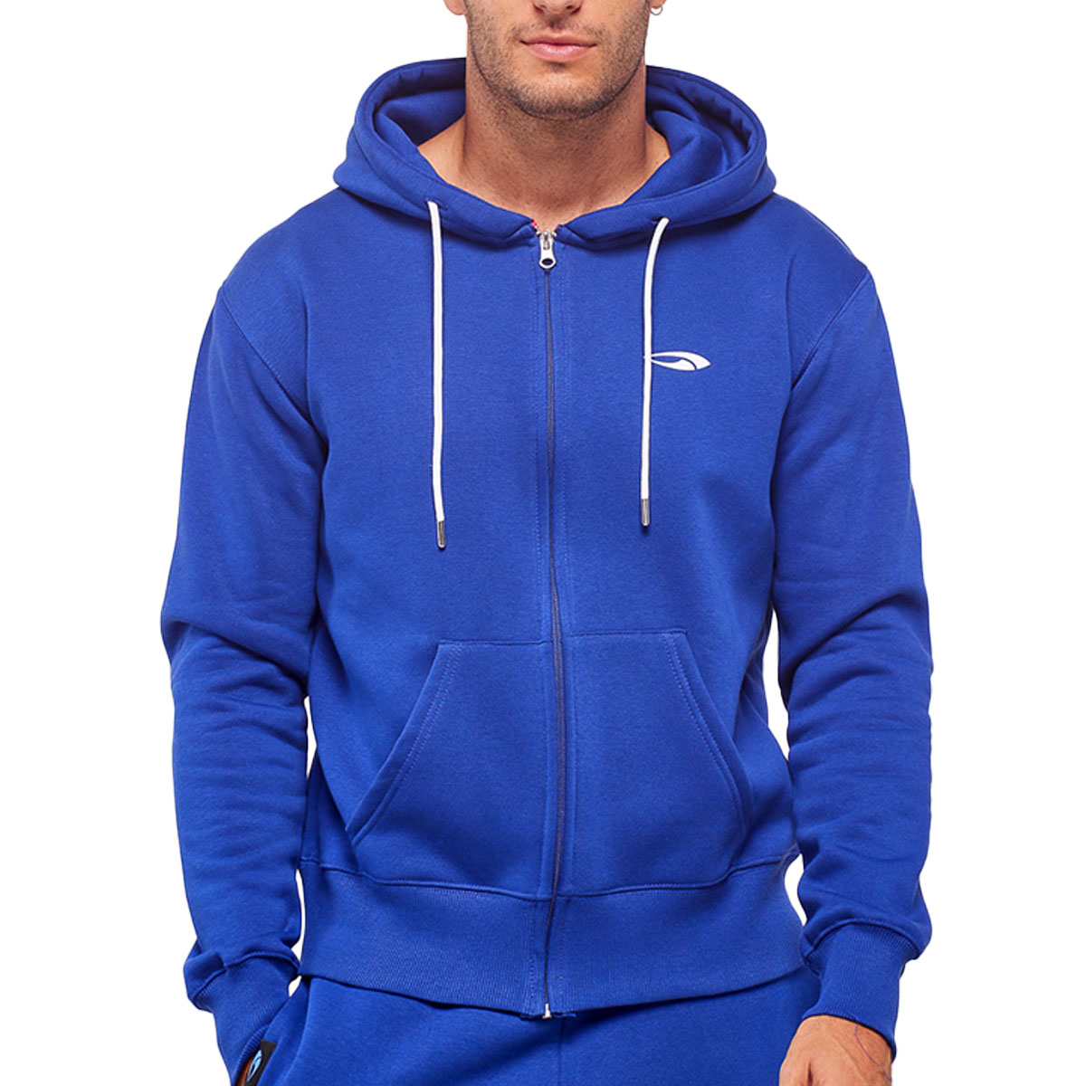 BLUE HUNTER - MINIMAL FULL ZIP HOODIE