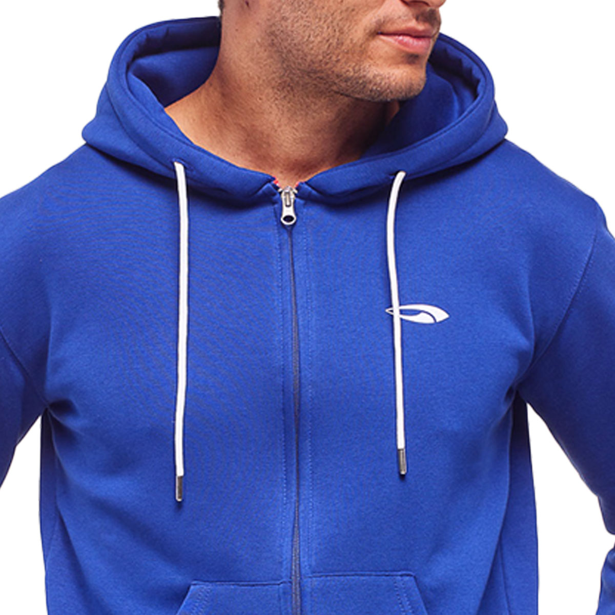 BLUE HUNTER - MINIMAL FULL ZIP HOODIE