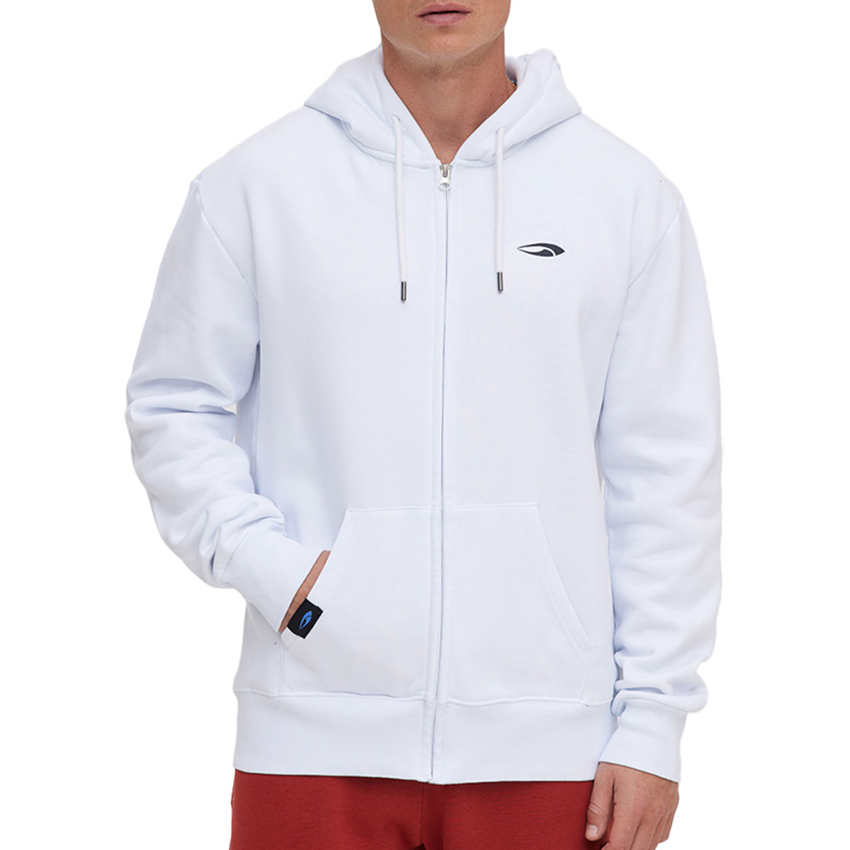 BLUE HUNTER - MINIMAL FULL ZIP HOODIE