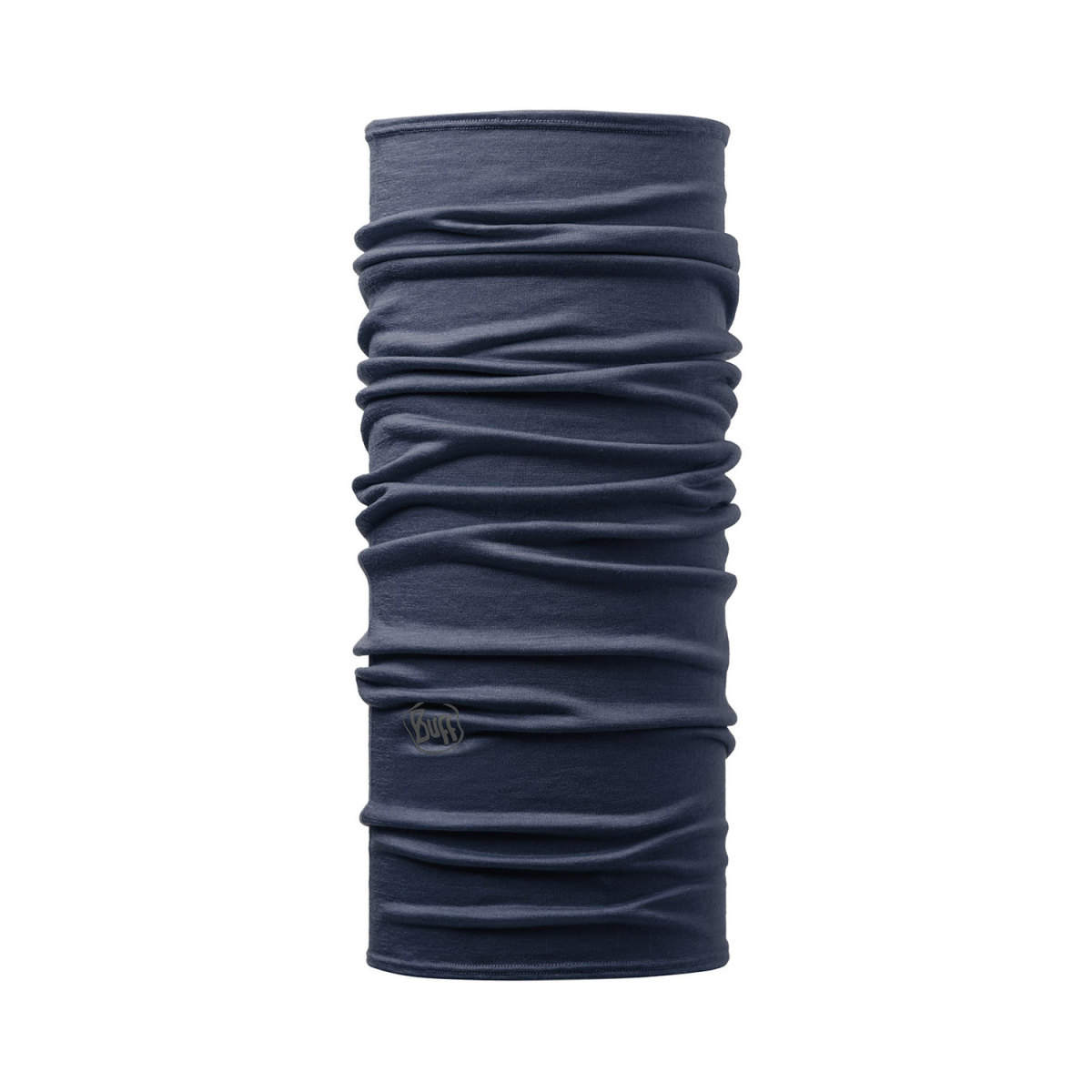 BUFF - LIGHTWEIGHT MERINO WOOL TUBULAR SOLID DENIM