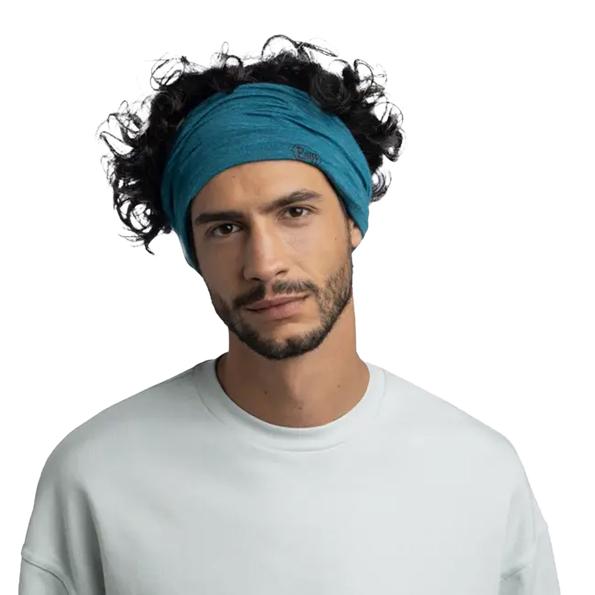 BUFF - MERINO LIGHTWEIGHT NECKWARMER SOLID TEAL