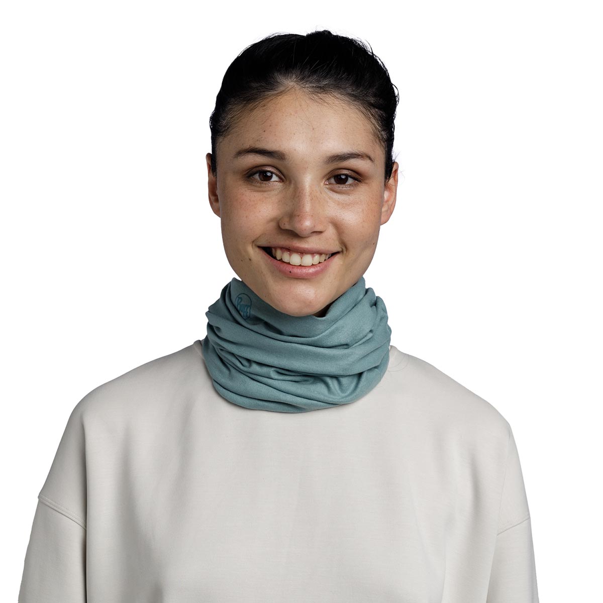 BUFF - ORIGINAL ECOSTRETCH NECKWARMER SOLID JADE