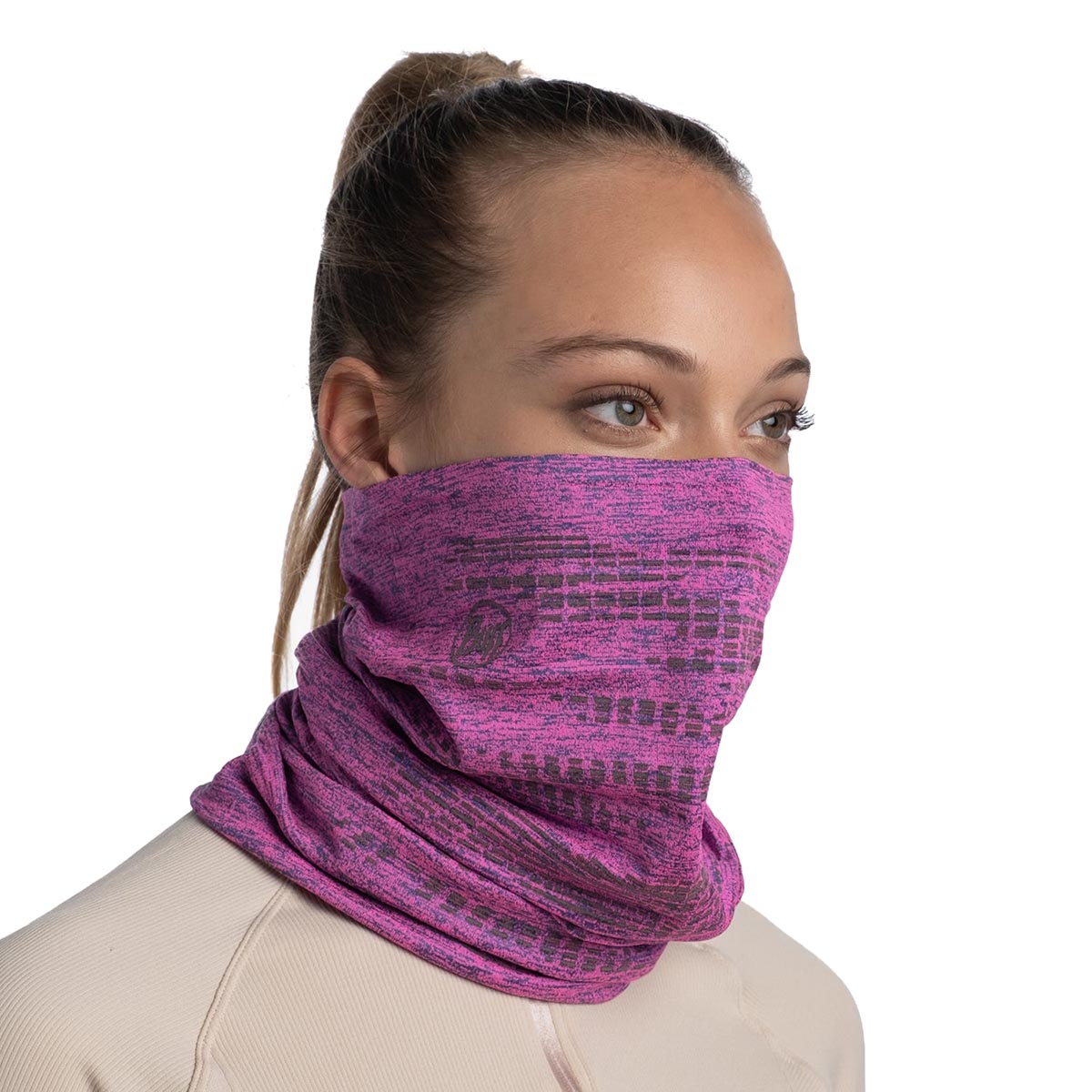 BUFF - DRYFLX MULTIFUNCTIONAL TUBULAR PINK FLUOR