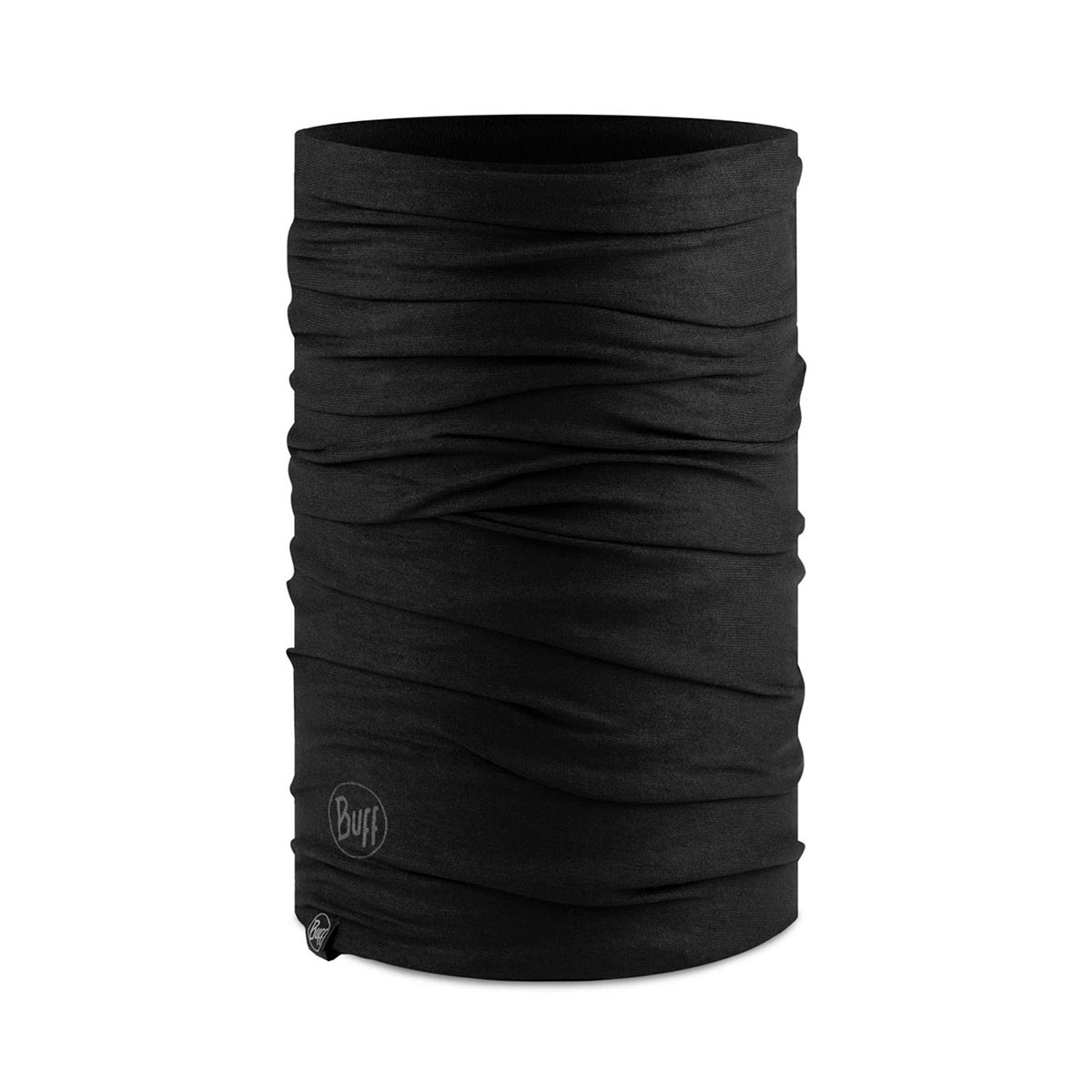 BUFF - POLAR REVERSIBLE NECKWARMER SOLID BLACK