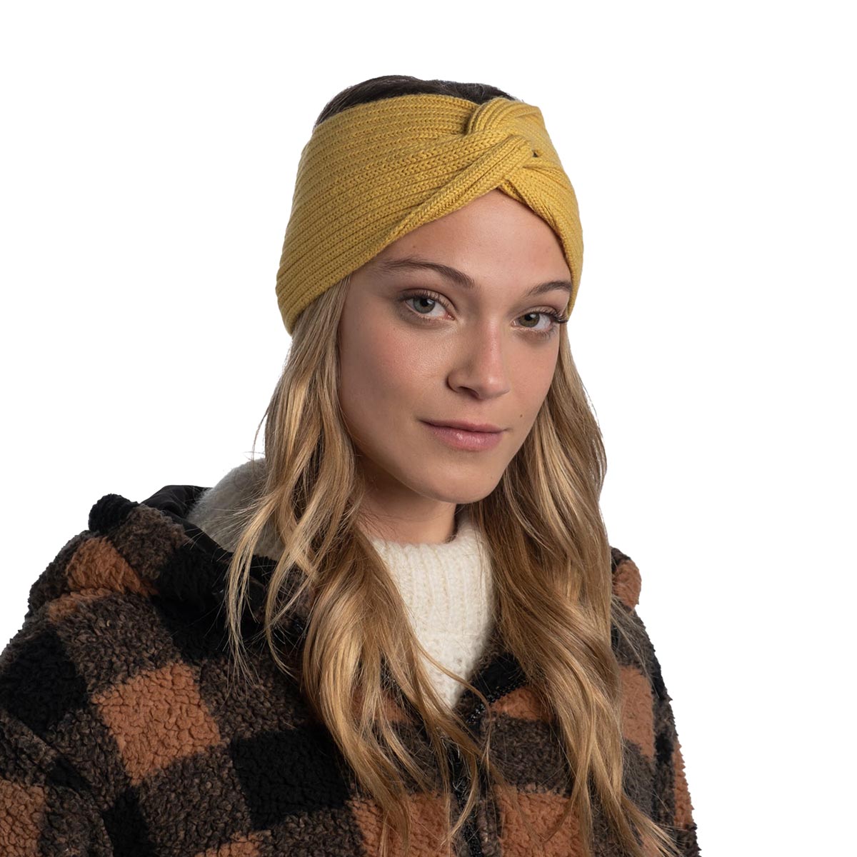 BUFF - KNITTED HEADBAND NORVAL HONEY