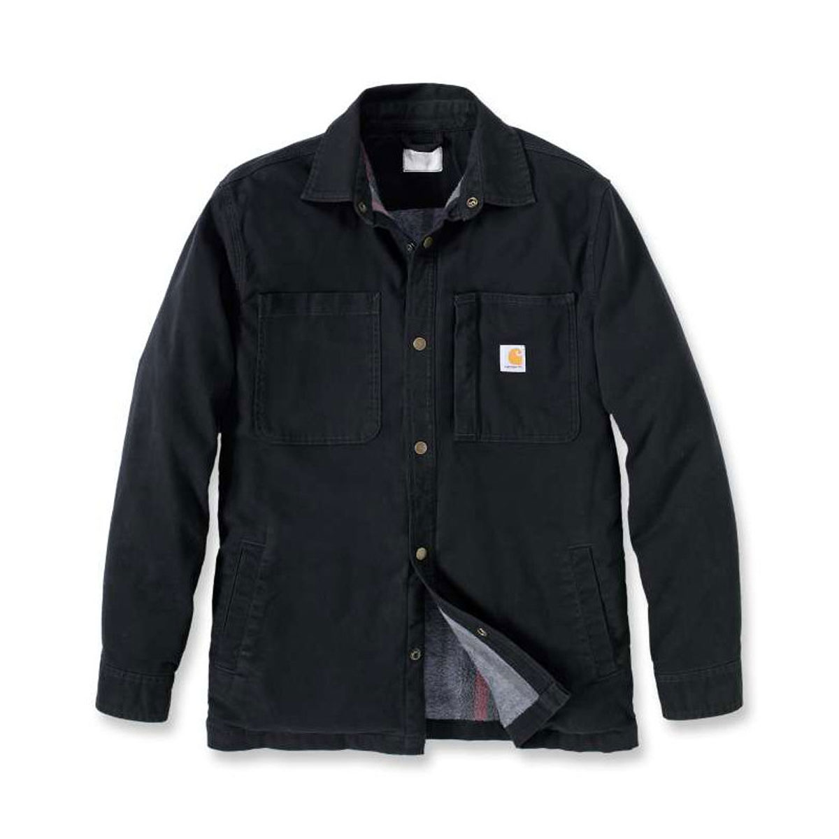 CARHARTT - FLEECE LINED SNAP FRONT SHIRT JAC