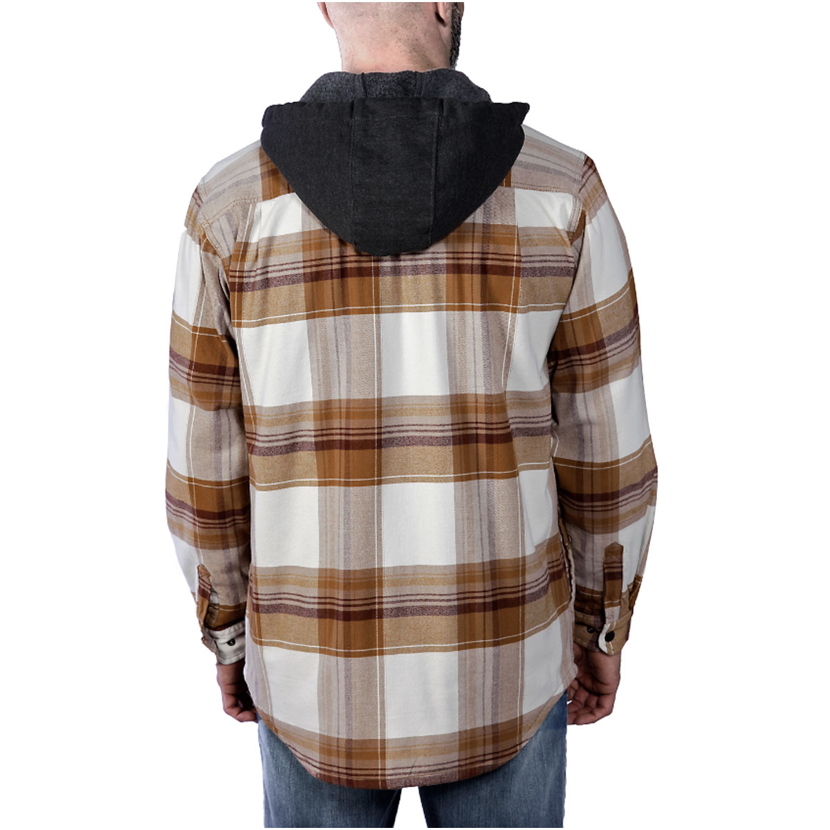 CARHARTT - FLEECE LINED HOODED FLANNEL