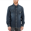 CARHARTT - DENIM SNAP FRONT SHIRT