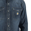 CARHARTT - DENIM SNAP FRONT SHIRT