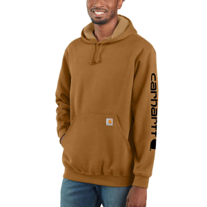 CARHARTT - MIDWEIGHT LOGO SLEEVE GRAPHIC HOODIE