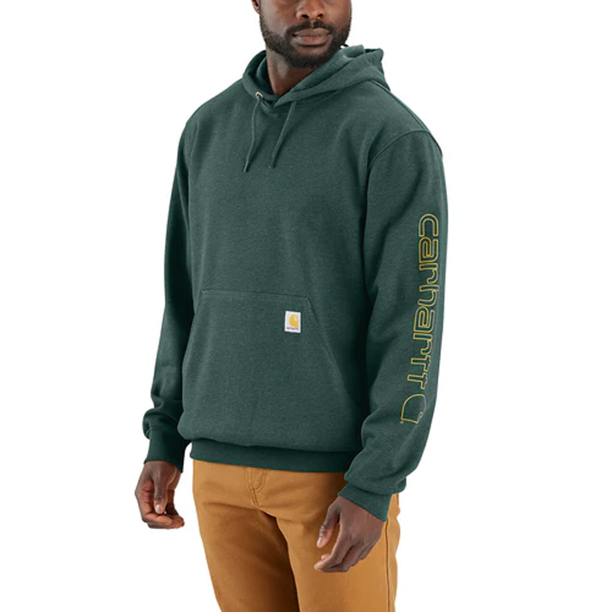 CARHARTT - MIDWEIGHT LOGO SLEEVE GRAPHIC HOODIE