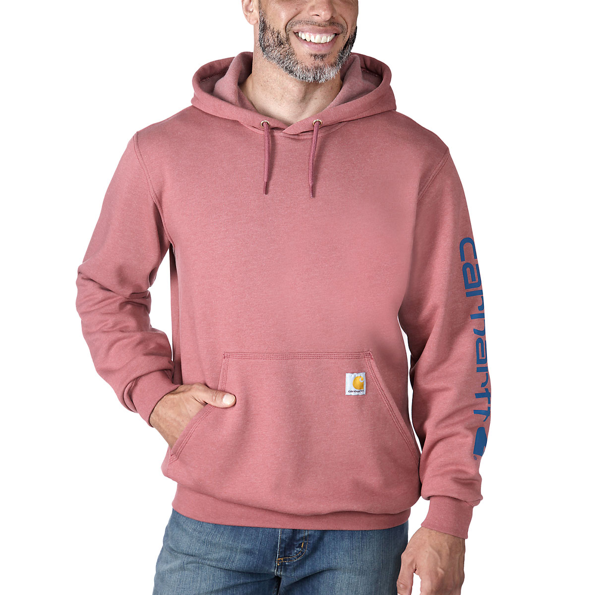 CARHARTT - MIDWEIGHT LOGO SLEEVE GRAPHIC HOODIE