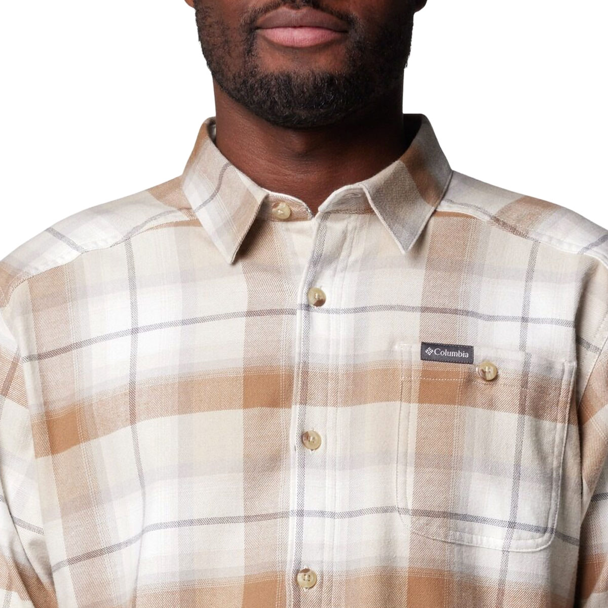 COLUMBIA - CORNELL WOODS FLANNEL LONG SLEEVE SHIRT