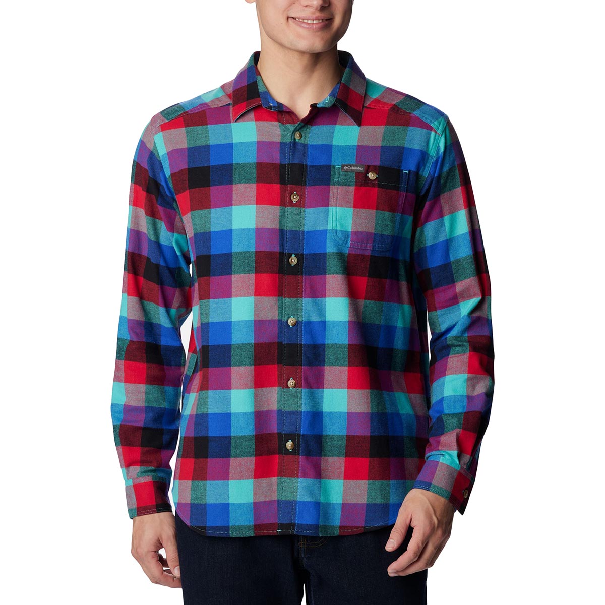 Columbia Men's Mountaindale Outdoor Short Sleeve Shirt - Size