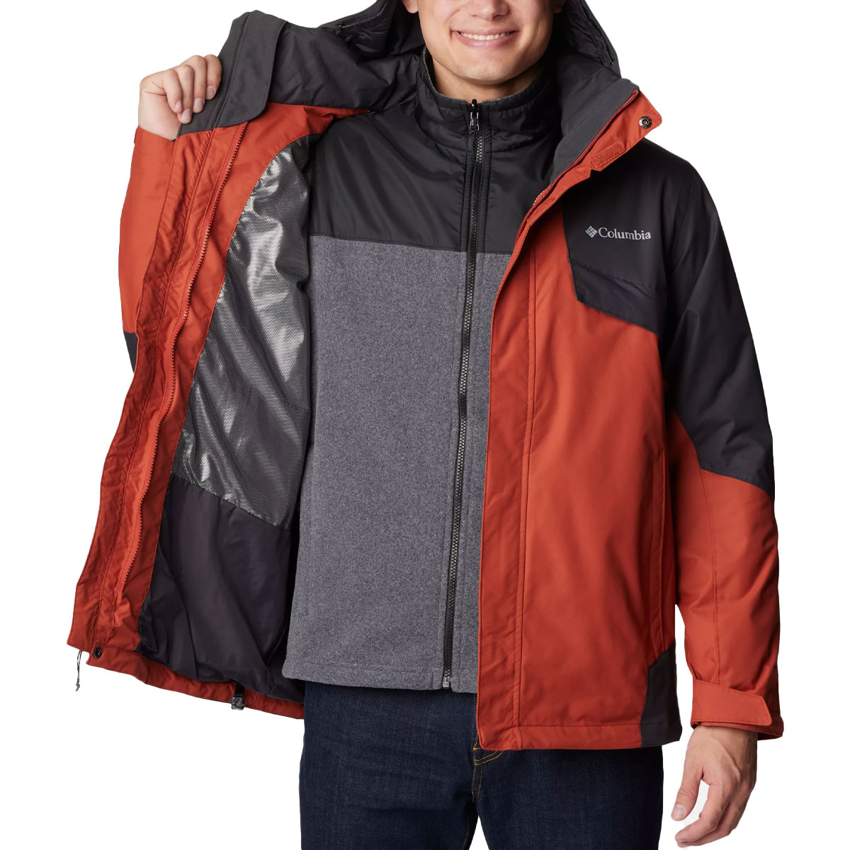 COLUMBIA - BUGABOO II FLEECE INTERCHANGE JACKET