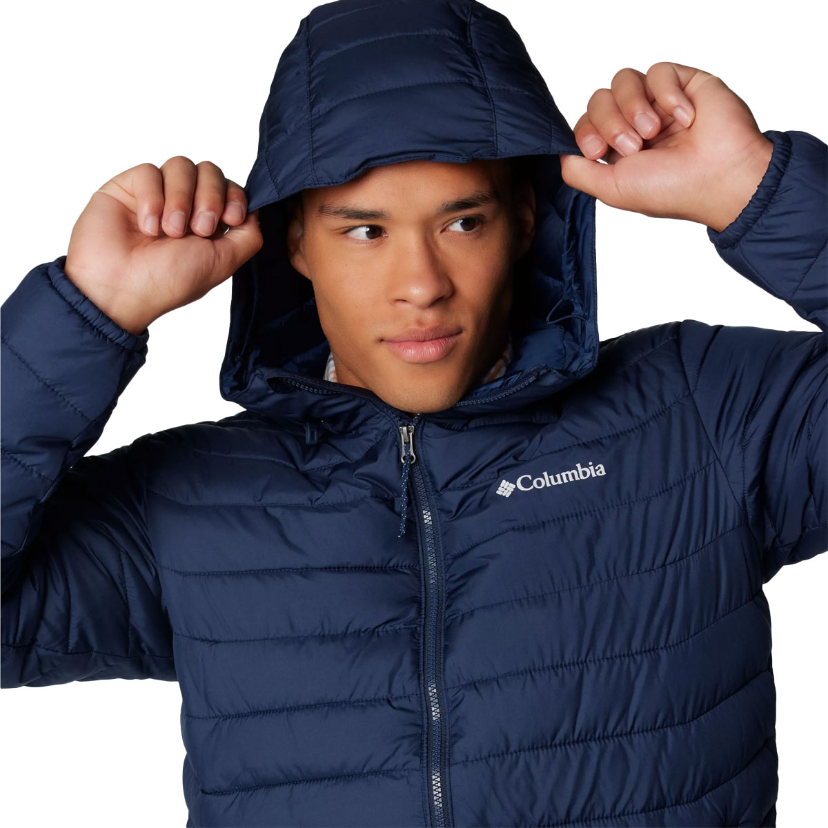 COLUMBIA - POWDER LITE II HOODED INSULATED JACKET