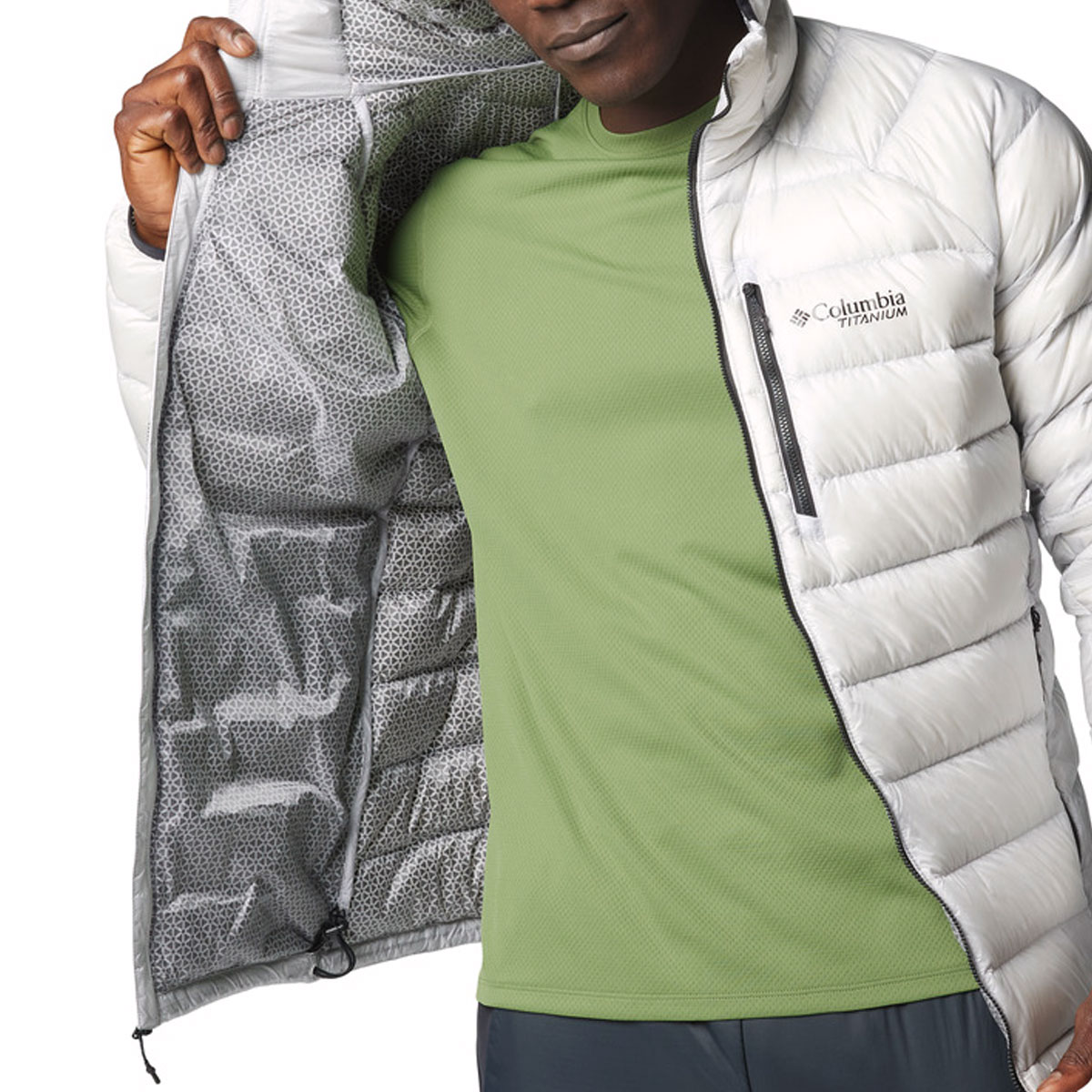 COLUMBIA - ARCTIC CREST DOWN HOODED JACKET