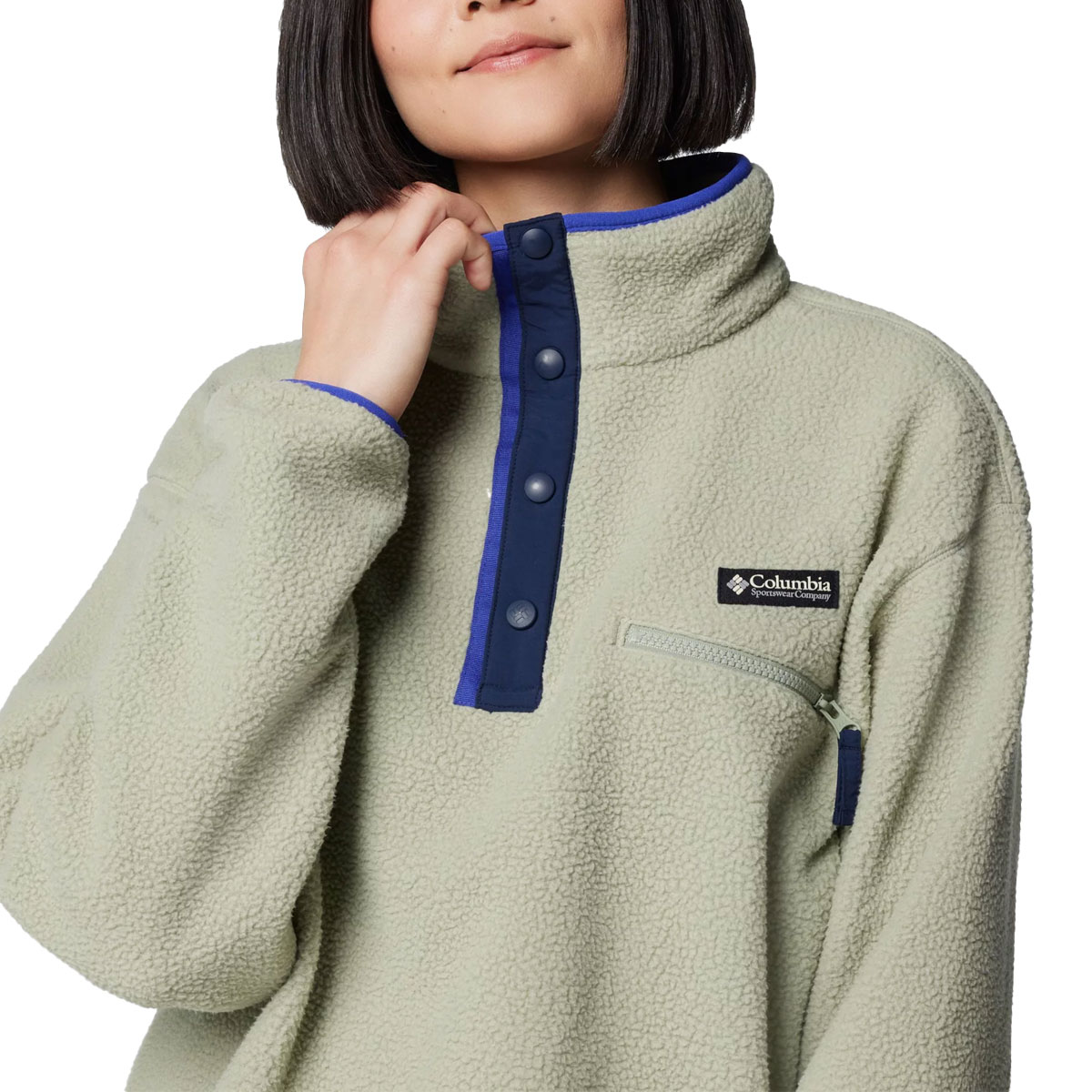 COLUMBIA - HELVETIA II CROPPED 1/2 SNAP FLEECE