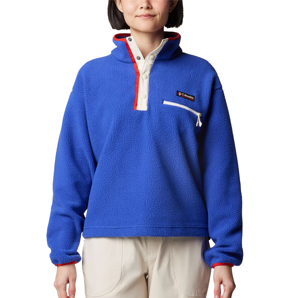 COLUMBIA - HELVETIA II CROPPED 1/2 SNAP FLEECE