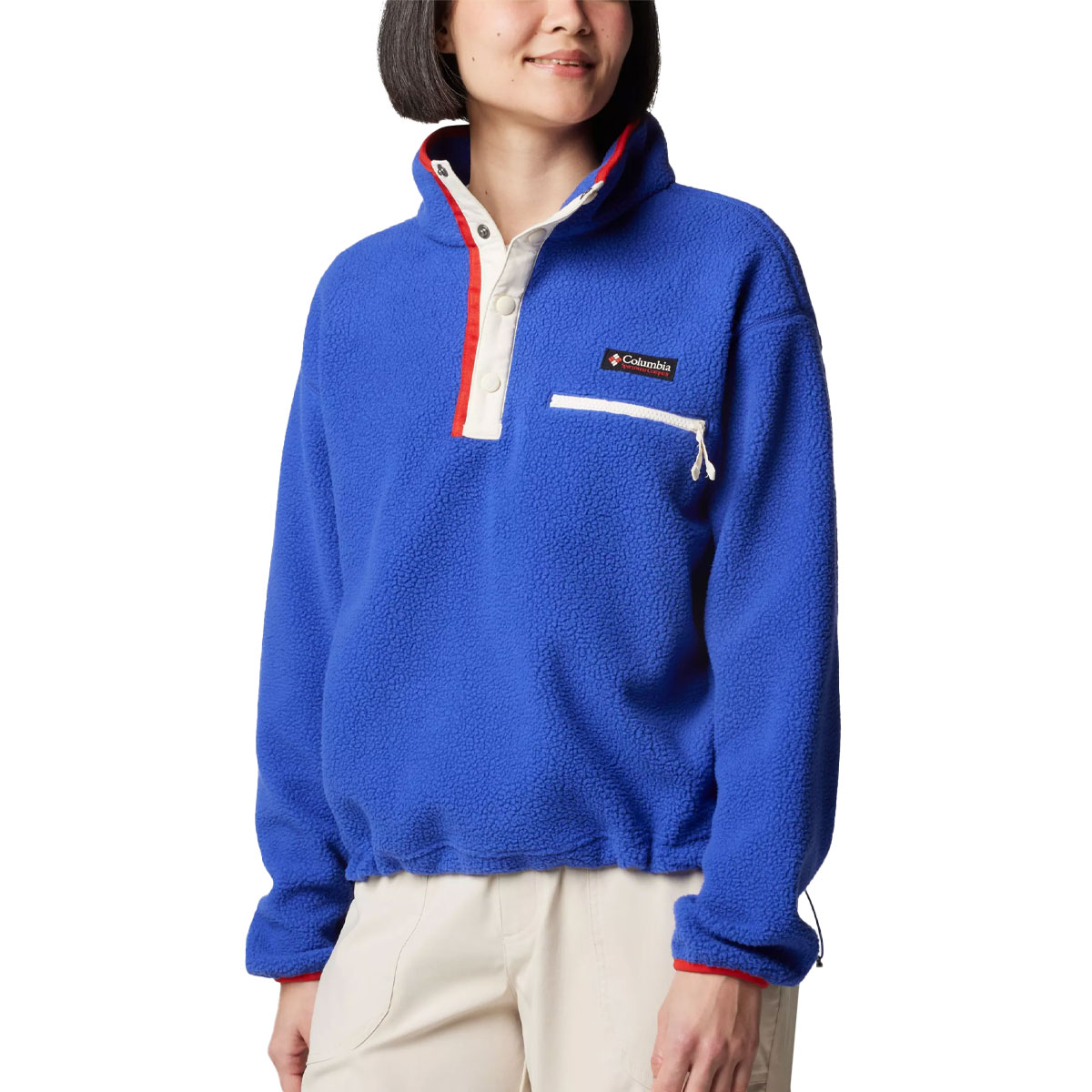 COLUMBIA - HELVETIA II CROPPED 1/2 SNAP FLEECE