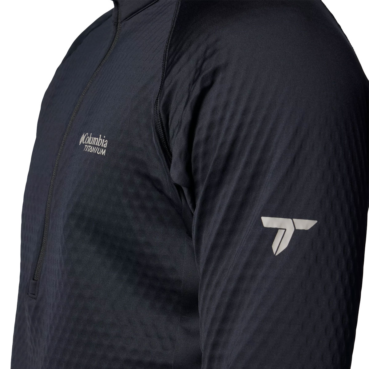 COLUMBIA - CRYSTAL LEAF OMNI HEAT HELIX HALF-ZIP