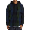 DC - RUCKUS HOODED LONG SLEEVE SHIRT