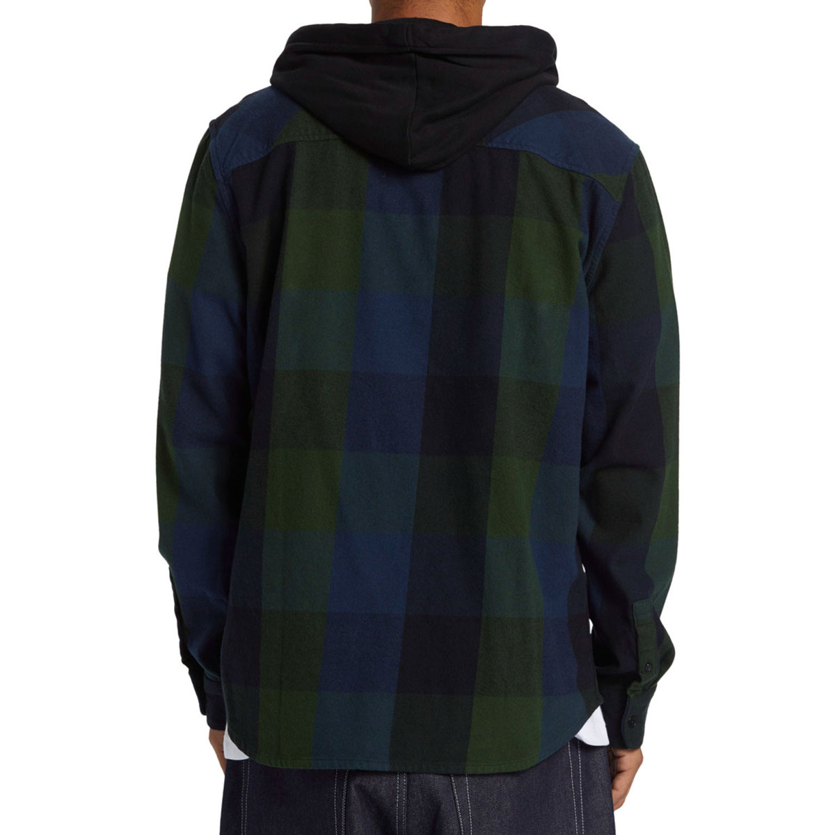 DC - RUCKUS HOODED LONG SLEEVE SHIRT