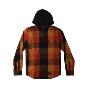 DC - RUCKUS HOODED LONG SLEEVE SHIRT