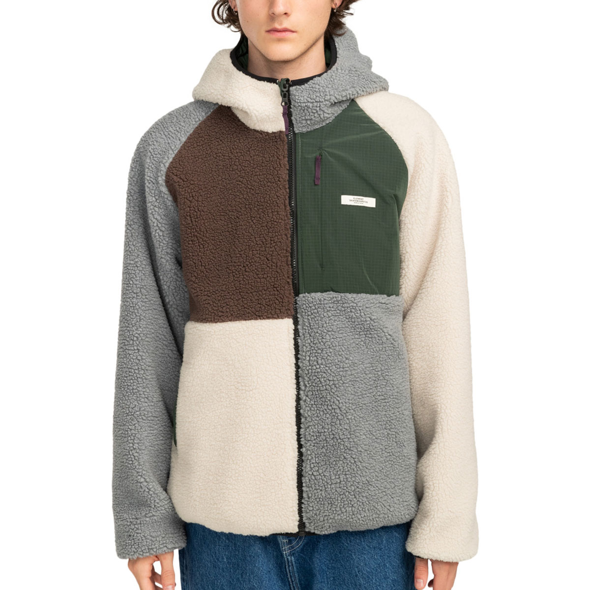 ELEMENT - WOLFE REVERSIBLE SHERPA JACKET