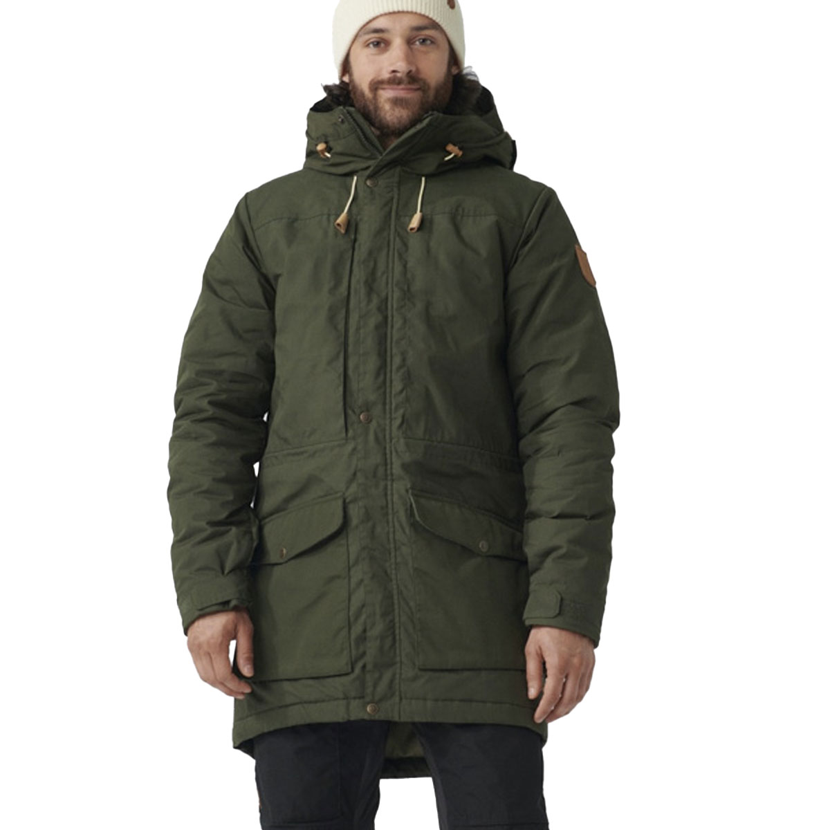 FJALL RAVEN - SINGI WOOL PADDED PARKA JACKET