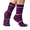 HEATHOLDERS - ORIGINAL PETUNIA STRIPE SLIPPER SOCKS