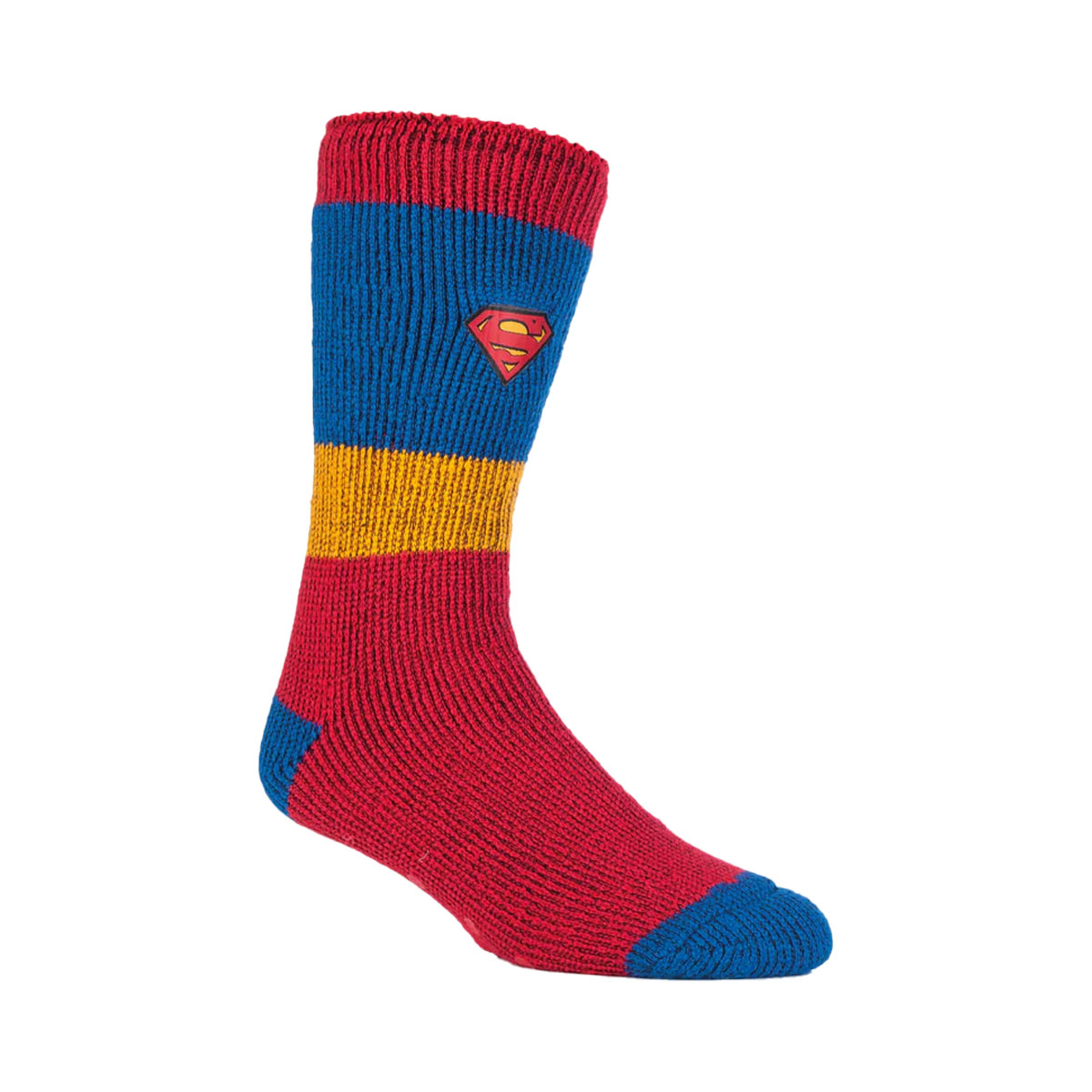 HEATHOLDERS - ORIGINAL SUPERMAN SLIPPER SOCKS