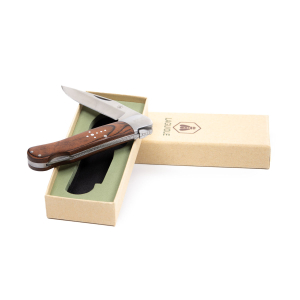 LAGUIOLE - FOLDING HUNTING KNIFE DARK WOOD