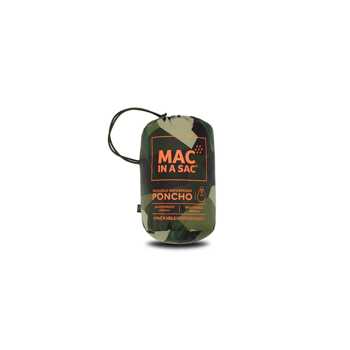 MACINASAC - MIAS PONCHO GREEN CAMO