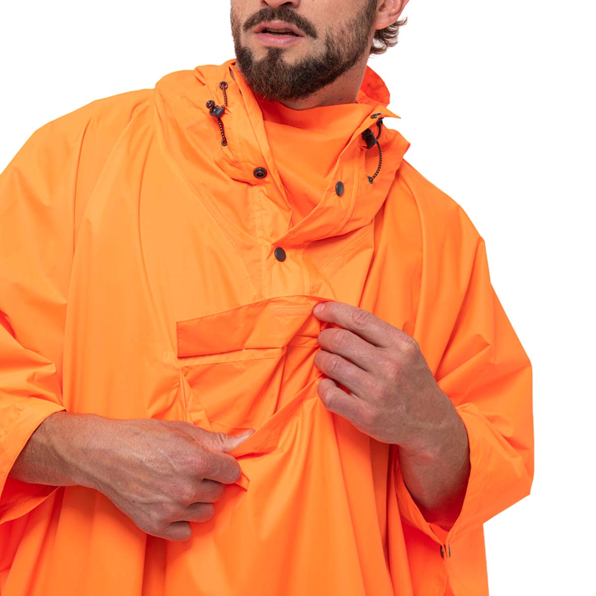 MACINASAC - MIAS PONCHO NEON ORANGE