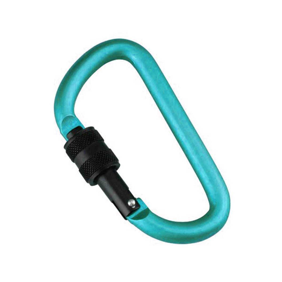 MUNKEES - D-SHAPE CARABINER WITH SCREW LOCK 8Χ80 MM