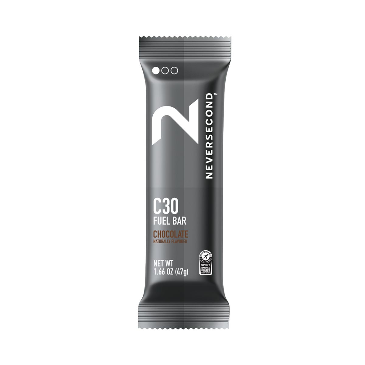 NEVERSECOND - NEVERSECOND C30 FUEL BAR CHOCOLATE 47 GR