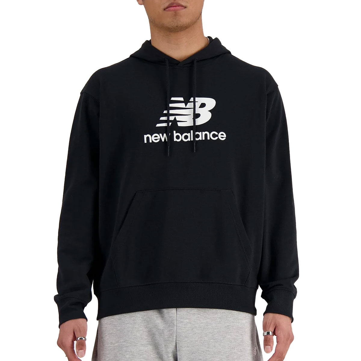 NEW BALANCE - STACKED LOGO FRENCH TERRY HOODIE