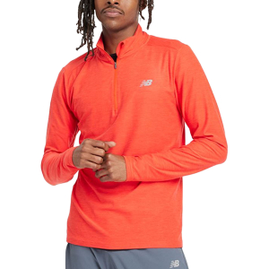 NEW BALANCE - SPACE DYE 1/4 ZIP