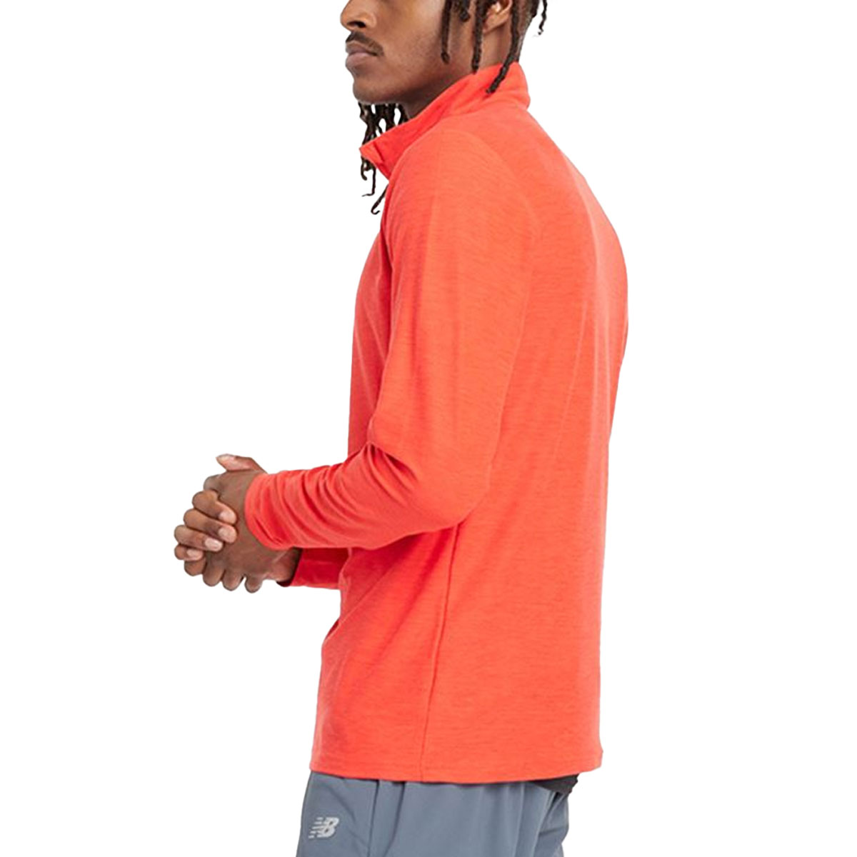 NEW BALANCE - SPACE DYE 1/4 ZIP