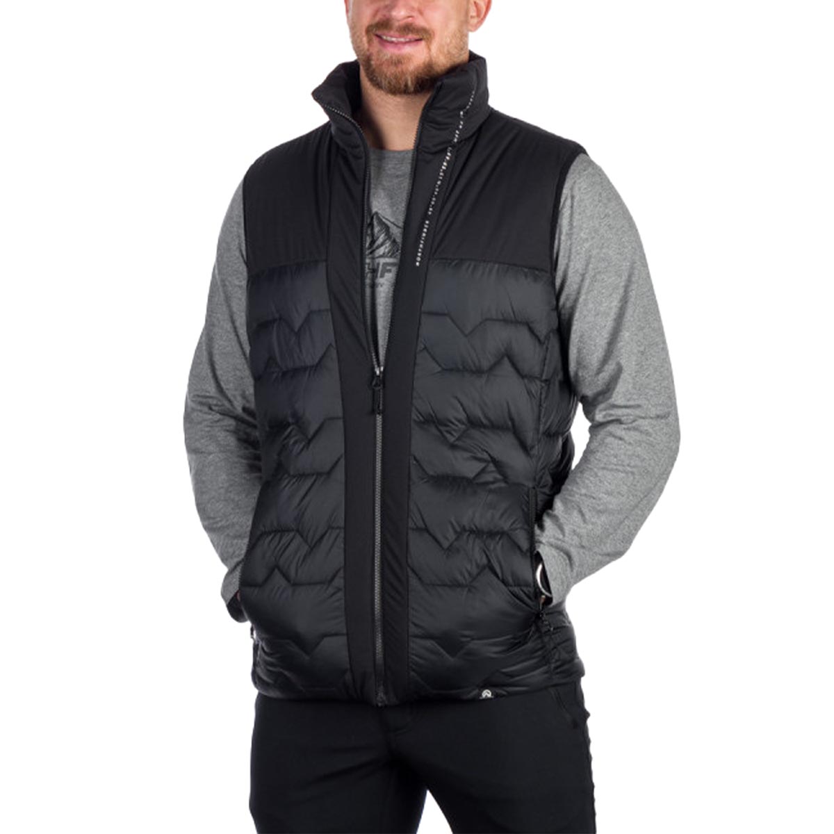 NORTHFINDER - INSULATED HYBRID VEST ORVILLE